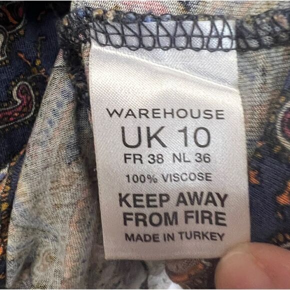 Warehouse 3/4 Sleeve Midi Dress - Picture 8 of 8